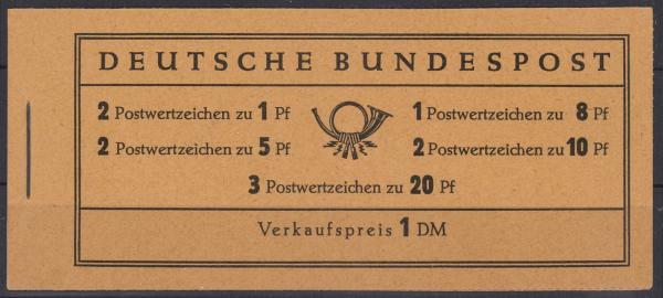 BUND_1958/1960_MH_4YII_postfrisch_Bild1