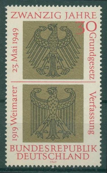 BUND_1969_PLATTENFEHLER_Nr_585_f24_postfrisch_Bild1
