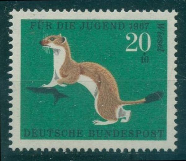 BUND_1967_PLATTENFEHLER_Nr_530_f41_postfrisch_Bild1