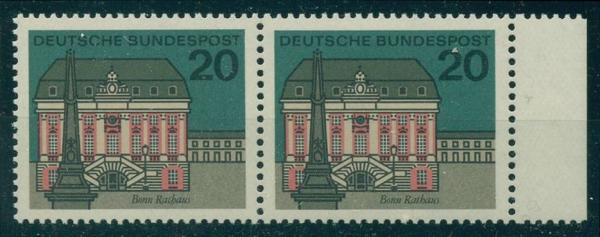 BUND_1963_PLATTENFEHLER_Nr_424_f24_postfrisch_Bild1