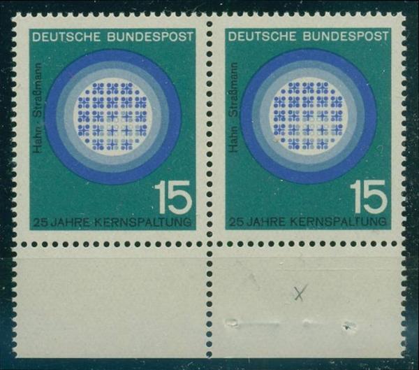BUND_1964_PLATTENFEHLER_Nr_441_f47_postfrisch_Bild1