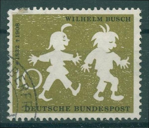 BUND_1958_PLATTENFEHLER_Nr_281_f2_gestempelt_Bild1