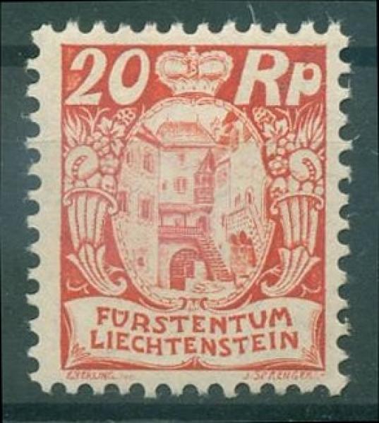 LIECHTENSTEIN_1924_Nr_70_postfrisch_Bild1