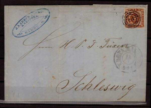 DaeNEMARK_1858_Nr_7_gestempelt_Bild1
