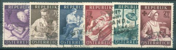 OESTERREICH_1954_Nr_999_1004_gestempelt_Bild1