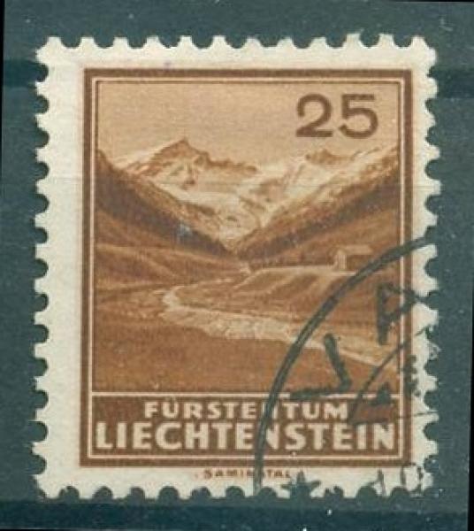 LIECHTENSTEIN_1934_Nr_131_gestempelt_Bild1