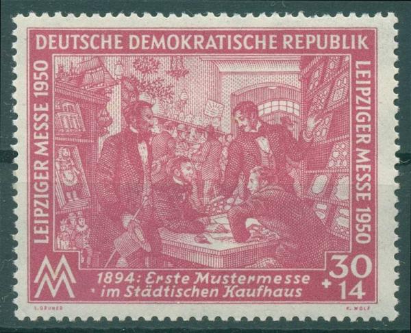 DDR_1950_PLATTENFEHLER_Nr_249II_postfrisch_Bild1
