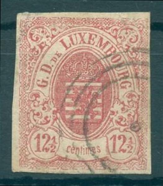 LUXEMBURG_1859_Nr_7_gestempelt_Bild1