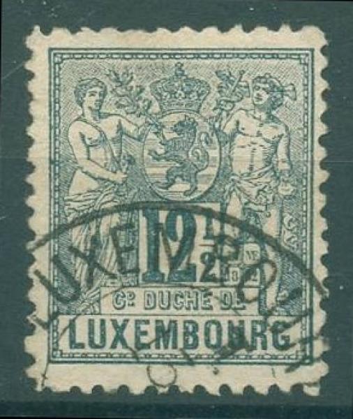 LUXEMBURG_1882_Nr_50_gestempelt_Bild1