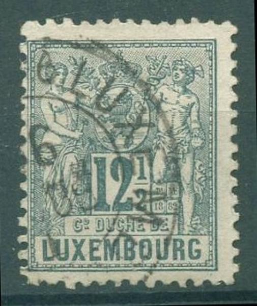 LUXEMBURG_1882_Nr_50_gestempelt_Bild1
