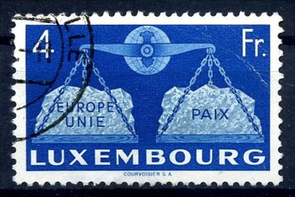 LUXEMBURG_1951_Nr_483_gestempelt_Bild1
