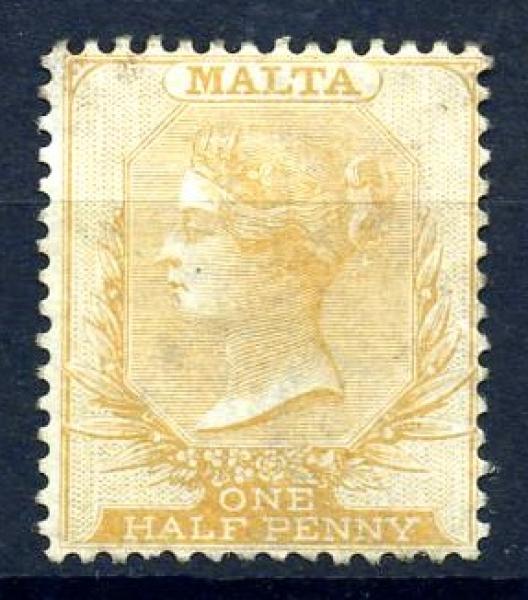 MALTA_1863_Nr_2_ohne_Gummi_Bild1