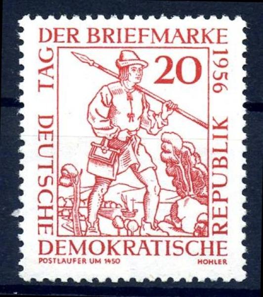 DDR_1956_Nr_544_II_postfrisch_Bild1