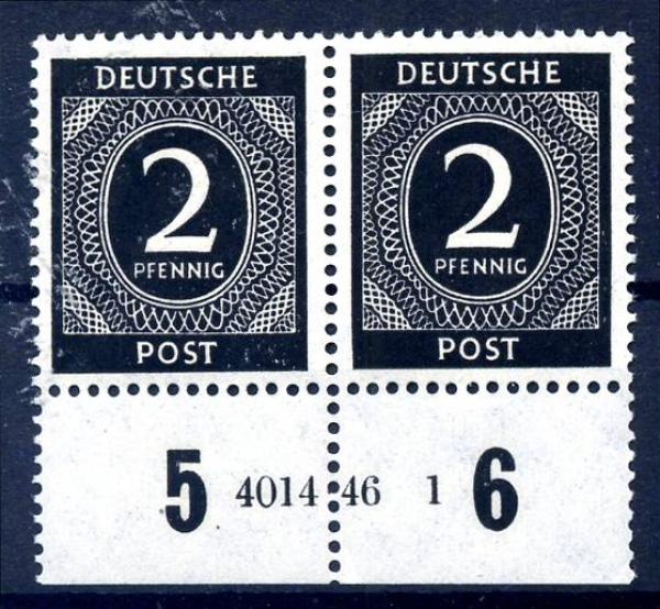 KONTROLLRAT_1946_Nr_912_HAN_postfrisch_Bild1