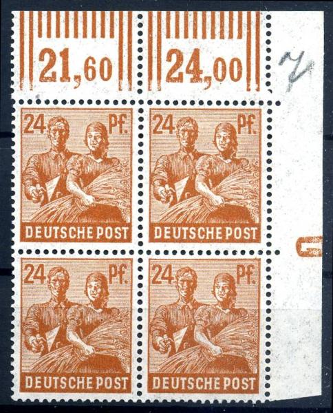 KONTROLLRAT_1947_Nr_951_DZ_postfrisch_Bild1