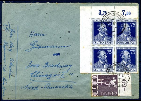 KONTROLLRAT_1947_PLATTENFEHLER_Nr_964_I_gestempelt_Bild1