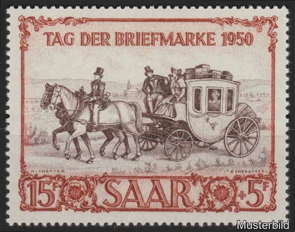 SAARLAND_1950_Nr_291_postfrisch_Bild1