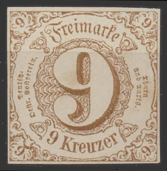 THURN+TAXIS_1862_Nr_34_postfrisch_Bild1