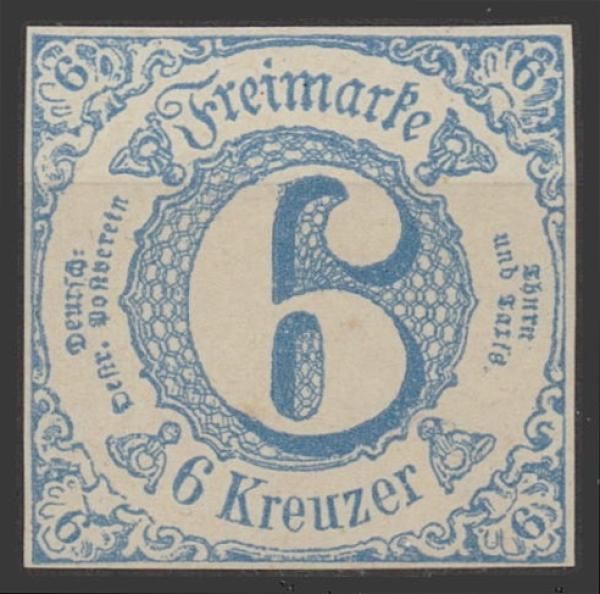 THURN+TAXIS_1862_Nr_33_postfrisch_Bild1
