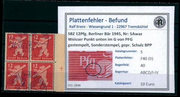 SBZ_1945_Nr_5AAwaz_F40_(III)_gestempelt_Bild1
