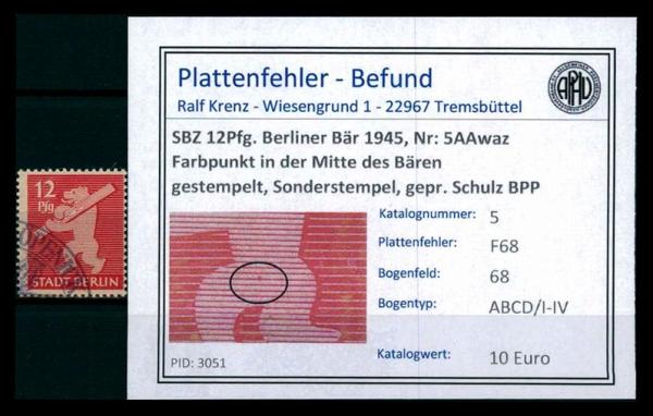 SBZ_1945_Nr_5AAwaz_F68_gestempelt_Bild1