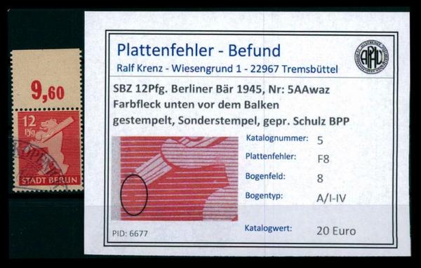 SBZ_1945_Nr_5AAwaz_F8_gestempelt_Bild1