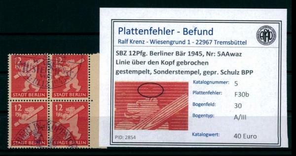 SBZ_1945_Nr_5AAwaz_F30b_gestempelt_Bild1