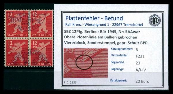 SBZ_1945_Nr_5AAwaz_F23a_gestempelt_Bild1