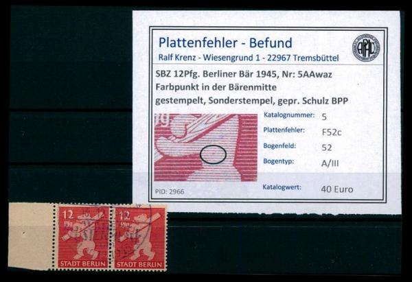 SBZ_1945_Nr_5AAwaz_F52c_gestempelt_Bild1