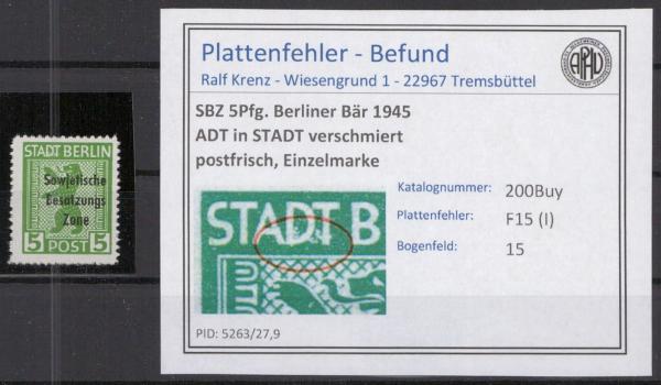 SBZ_1948_PLATTENFEHLER_Nr_200Buy_I_postfrisch_Bild1