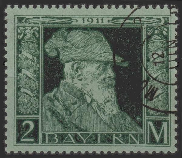 BAYERN_1911_Nr_87II_gestempelt_Bild1