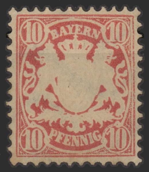 BAYERN_1876_Nr_39_ungebraucht_Bild1