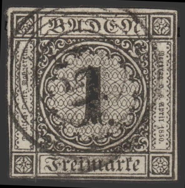 BADEN_1853_Nr_5_gestempelt_Bild1