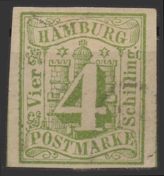 HAMBURG_1859_Nr_5_ungebraucht_Bild1