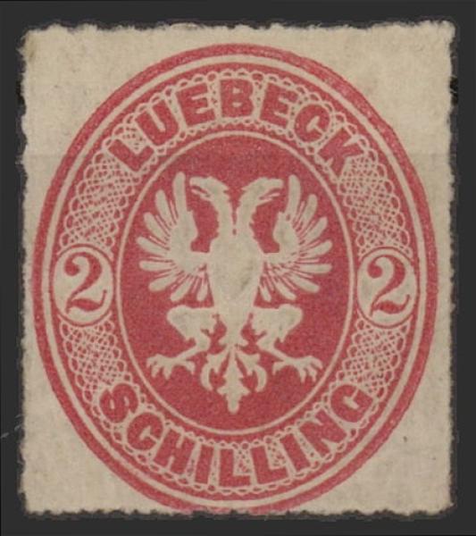 LUeeBECK_1863_Nr_10_ungebraucht_Bild1