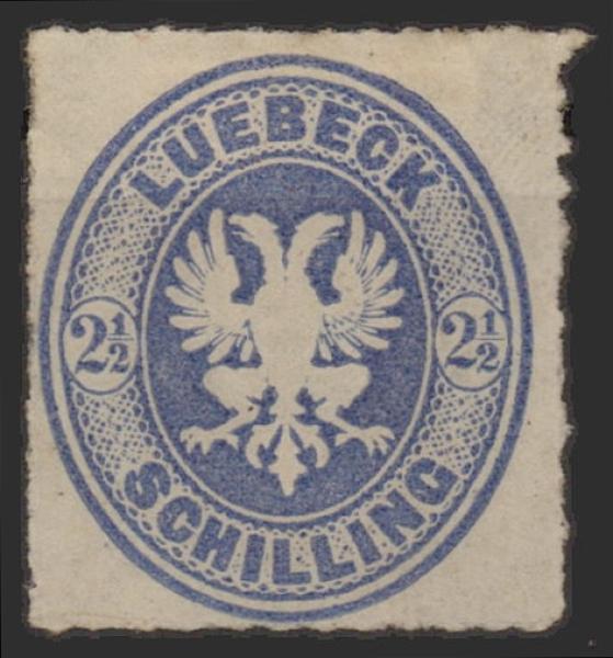 LUeeBECK_1863_Nr_11_ungebraucht_Bild1