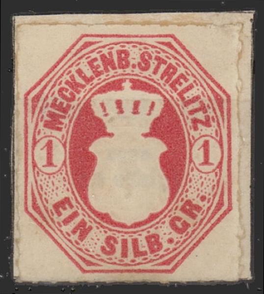 MECKLENBURG_STRELITZ_1864_Nr_4_ungebraucht_Bild1