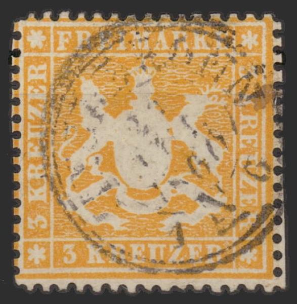 WUeeRTTEMBERG_1860_Nr_17x_gestempelt_Bild1