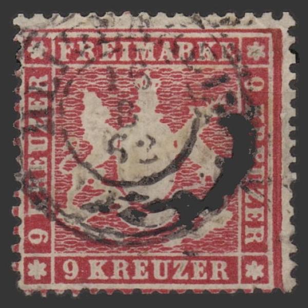 WUeeRTTEMBERG_1860_Nr_19y_gestempelt_Bild1