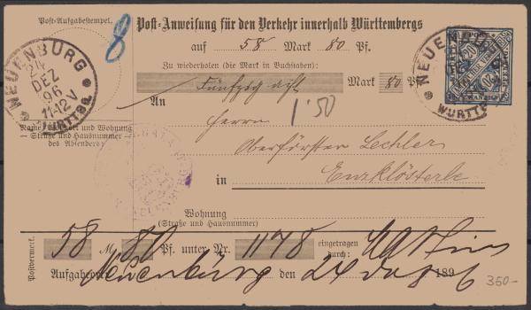 WUeeRTTEMBERG_1890_Ganzsachenumschlag__gestempelt_Bild1